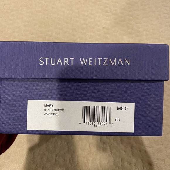Stuart Weitzman Mary black suede pumps - Picture 6 of 6
